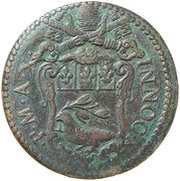 ½ Baiocco - Innocent X obverse image