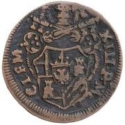 ½ Baiocco - Clement XIII obverse image