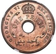 1 Penny - George VI Pattern obverse image