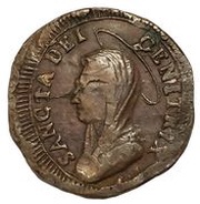 5 Baiocchi - Pius VI, Vatican City, 1797 reverse image