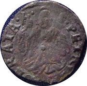 1 Quattrino - Gregorivs XIII, Vatican City, 1572-1585 reverse image