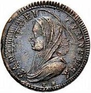 5 Baiocchi - Pius VI, Vatican City, 1797-1798 reverse image