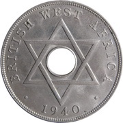1 Penny - George VI, British West Africa, 1937-1947 reverse image