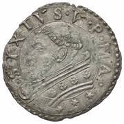 1 Baiocco - Sixtus V Dove obverse image