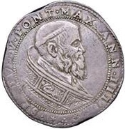 ½ Piastra - Sixtus V obverse image