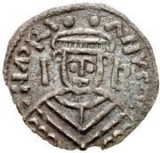 Denier - Adrian I bust obverse image