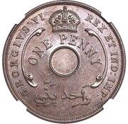 1 Penny - George VI Pattern obverse image
