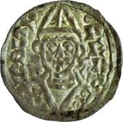 Denier - Sergius III cross; St. Peter bust reverse image