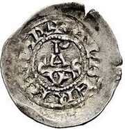 Denier - prince Alberic of Spoleto obverse image