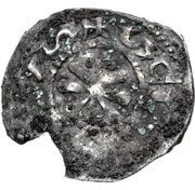 Denier - John XII flower, Vatican City, 955-962 reverse image