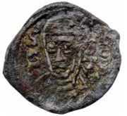 Denier - Benedict VI / Benedict VII and emperor Otto I / Otto II St. Peter bust, Vatican City, 973-983 reverse image