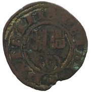 1 Denaro Picciolo - Benedict XII Montefiascone, Vatican City, 1334-1342 reverse image