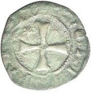 Denier "Provisino" - Roman Senate, Vatican City, 1300-1400 reverse image