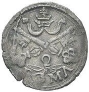 1 Quattrino - Leo X Roma obverse image