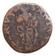 1 Quattrino - Clement VII St. Peter standing reverse image