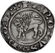 Groschen - Roman Senate Charles I of Anjou; shield obverse image