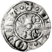 1 Bolognino Romano - Gregory XI, Vatican City, 1370-1377 reverse image