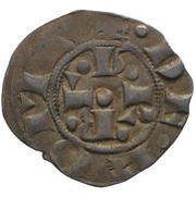 1 Bolognino Romano - Gregory XI Anonimous, Vatican City, 1370-1378 reverse image