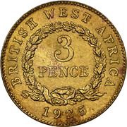 3 Pence - George V reverse image
