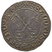 1 Grosso - John XXIII, Vatican City, 1410-1419 reverse image