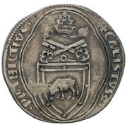 1 Grosso - Callixtus III obverse image