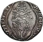 1 Grosso - Sixtus IV, Vatican City, 1483-1484 reverse image