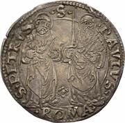 1 Giulio - Julius II St. Paul and Peter, Vatican City, 1503-1513 reverse image