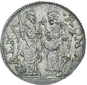 1 Giulio - Leo X St. Peter and Paul, Vatican City, 1513-1521 reverse image