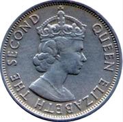 3 Pence - Elizabeth II 1st portrait obverse image