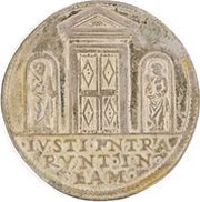 ¼ Ducato - Clement VII Jubilee, Vatican City, 1525 reverse image