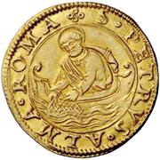 1 Fiorino di camera - Adrian VI, Vatican City, 1522-1523 reverse image