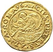 1 Fiorino di camera - Adrian VI, Vatican City, 1522-1523 reverse image