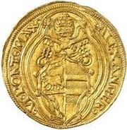 2 Fiorini di Camera - Alexander VI obverse image