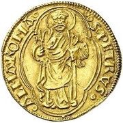 1 Ducato - Callixtus III, Vatican City, 1455-1458 reverse image