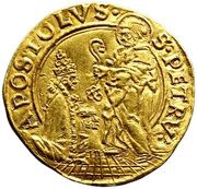 1 Ducat - Paul II, Vatican City, 1464 reverse image