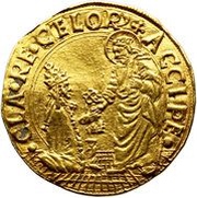 1 Ducat - Paul II, Vatican City, 1464-1471 reverse image