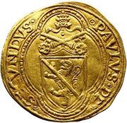 1 Ducat - Paul II PETRE PASCE OVES MEAS obverse image