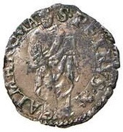 1 Quattrino - Paul III St. Peter standing, Vatican City, 1534-1549 reverse image