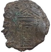 1 Quattrino - Gregory XIII Jubilee, Vatican City, 1575 reverse image