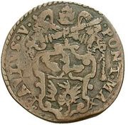 1 Quattrino - Paulus V Right hand on sword obverse image