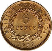 6 Pence - George VI reverse image