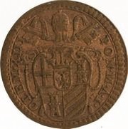 1 Quattrino - Clement XIII With year obverse image