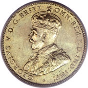 1 Shilling - George V obverse image