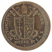½ Baiocco - Pius VII Inscription in wreath obverse image