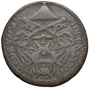 1 Baiocco Romano - Annibale Albani Sede Vacante obverse image