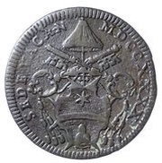 1 Baiocco Romano - Annibale Albani Sede Vacante obverse image