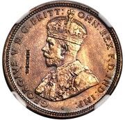 1 Shilling - George V Trial Strike obverse image