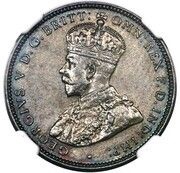 1 Shilling - George V Trial Strike obverse image