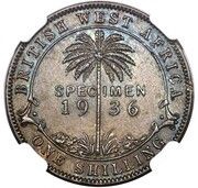 1 Shilling - George V Trial Strike reverse image