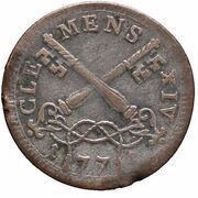 2 Baiocchi - Clement XIV obverse image